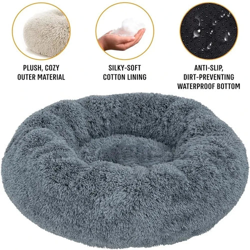 CozyPaw Round Pet Sleep Nest