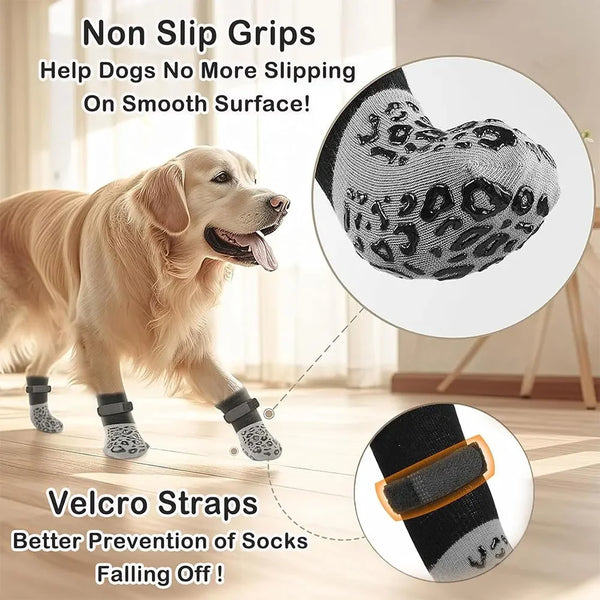 PawGuard All-Terrain Grip Dog Boots Socks