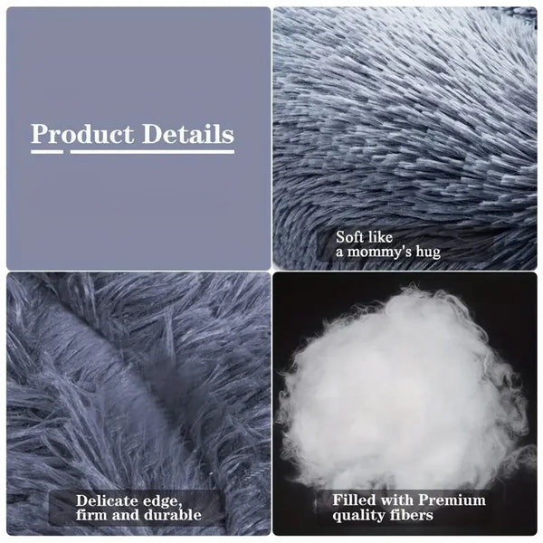 CozyPaw Round Pet Sleep Nest